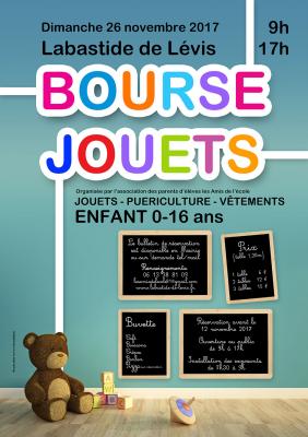 Affiche bourse aux jouets 2017