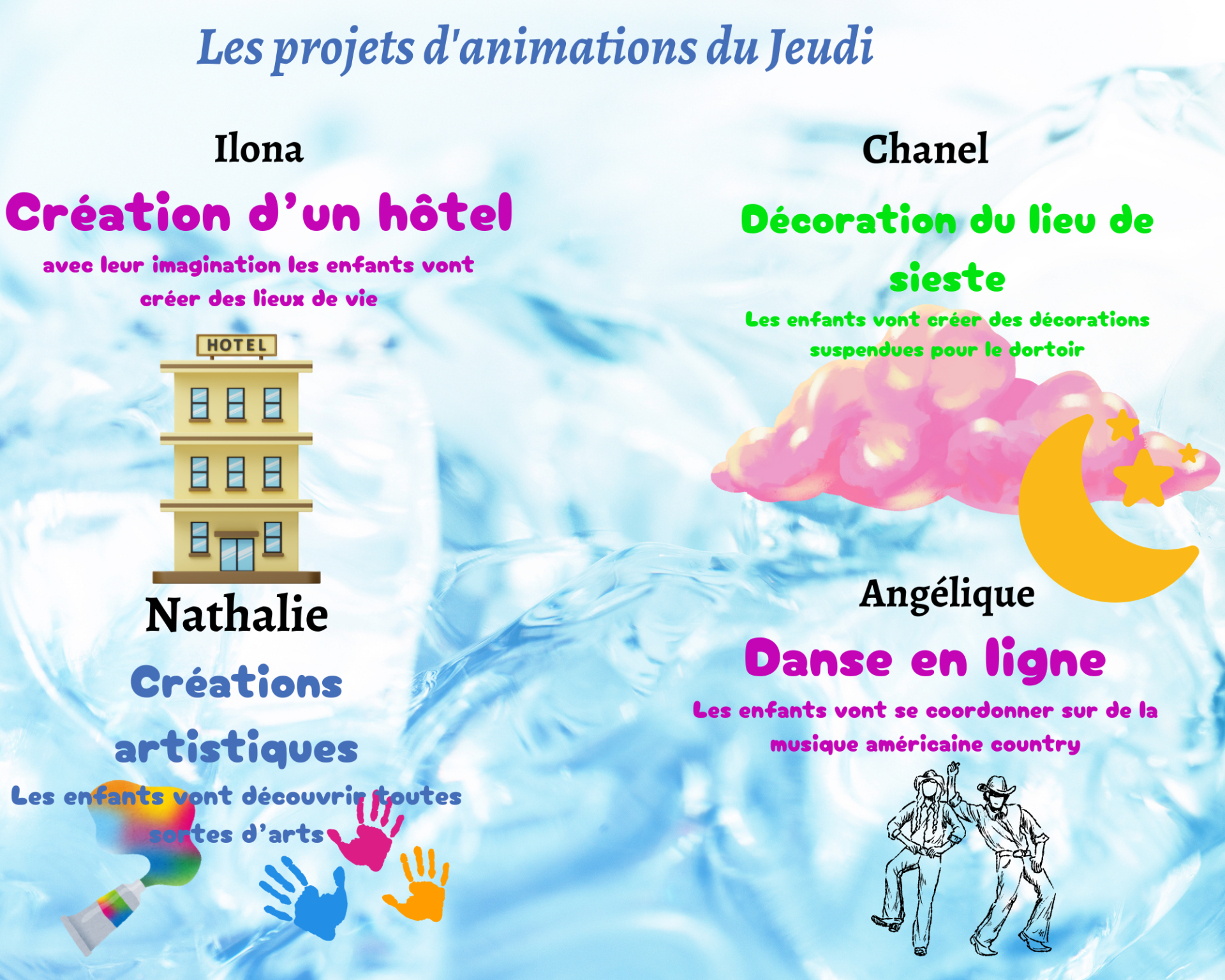 Alae activites nap du jeudi