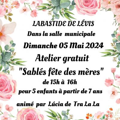 Atelir enfants 15h 16h