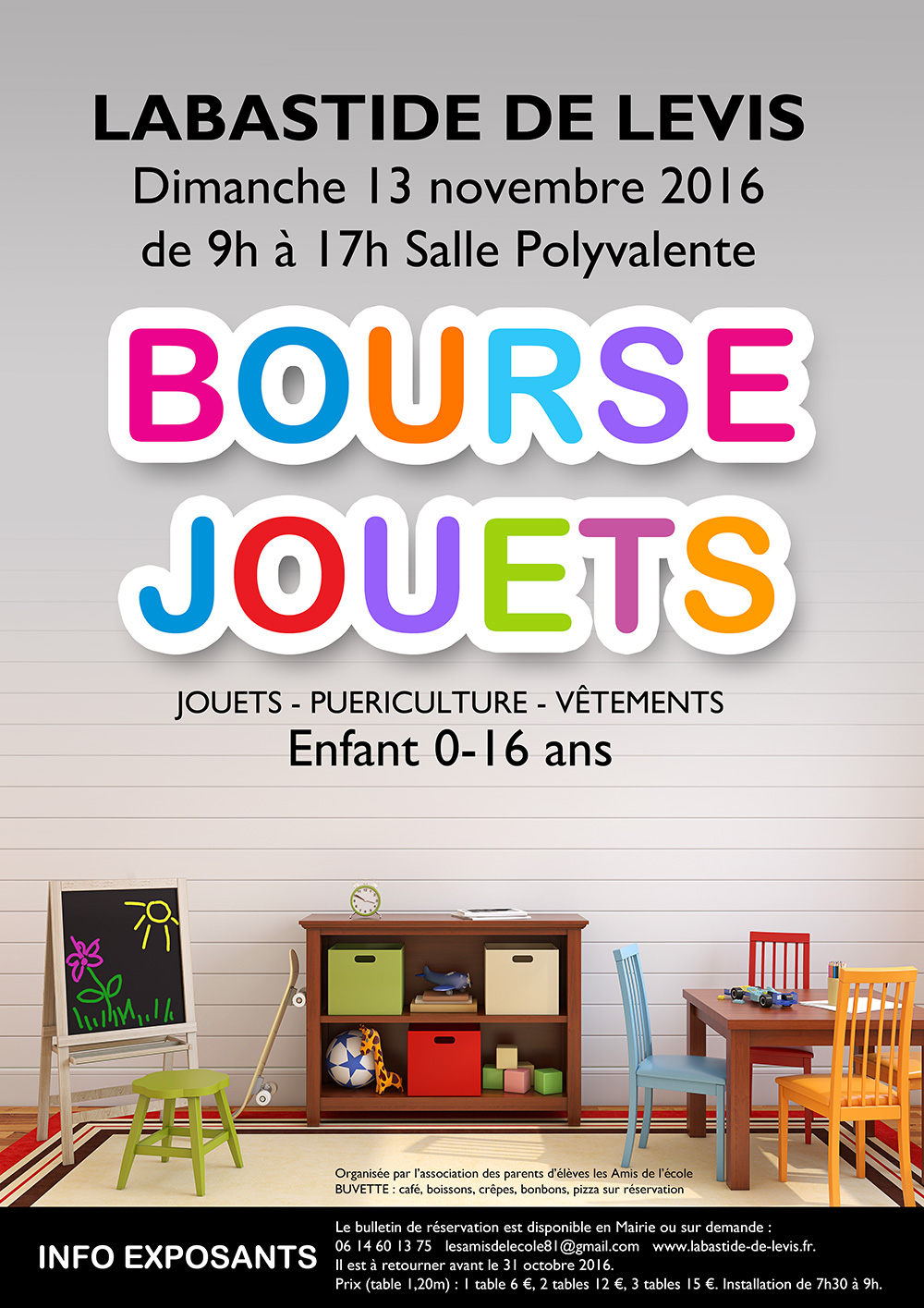 Bourse jouets 2016